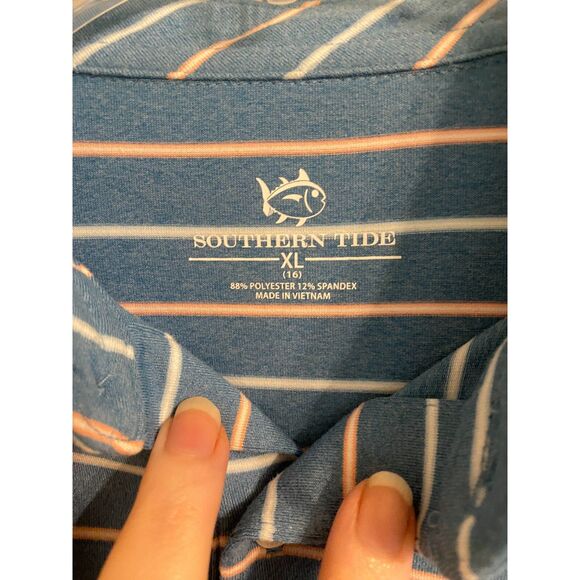 Southern Tide Boys Skipjack Polo Shirt - Picture 3 of 5